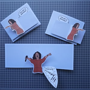 You Get a Birthday! - a meme inpired popup birthday card