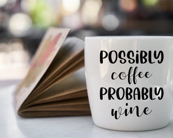 Download Probably Not Coffee Etsy