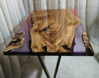 Wooden epoxy table | Etsy Wooden epoxy table | Etsy