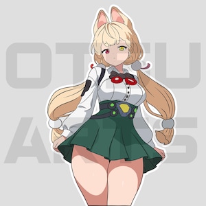 Alice Thymefield, Sticker, Zenless Zone Zero, Anime Fan Art