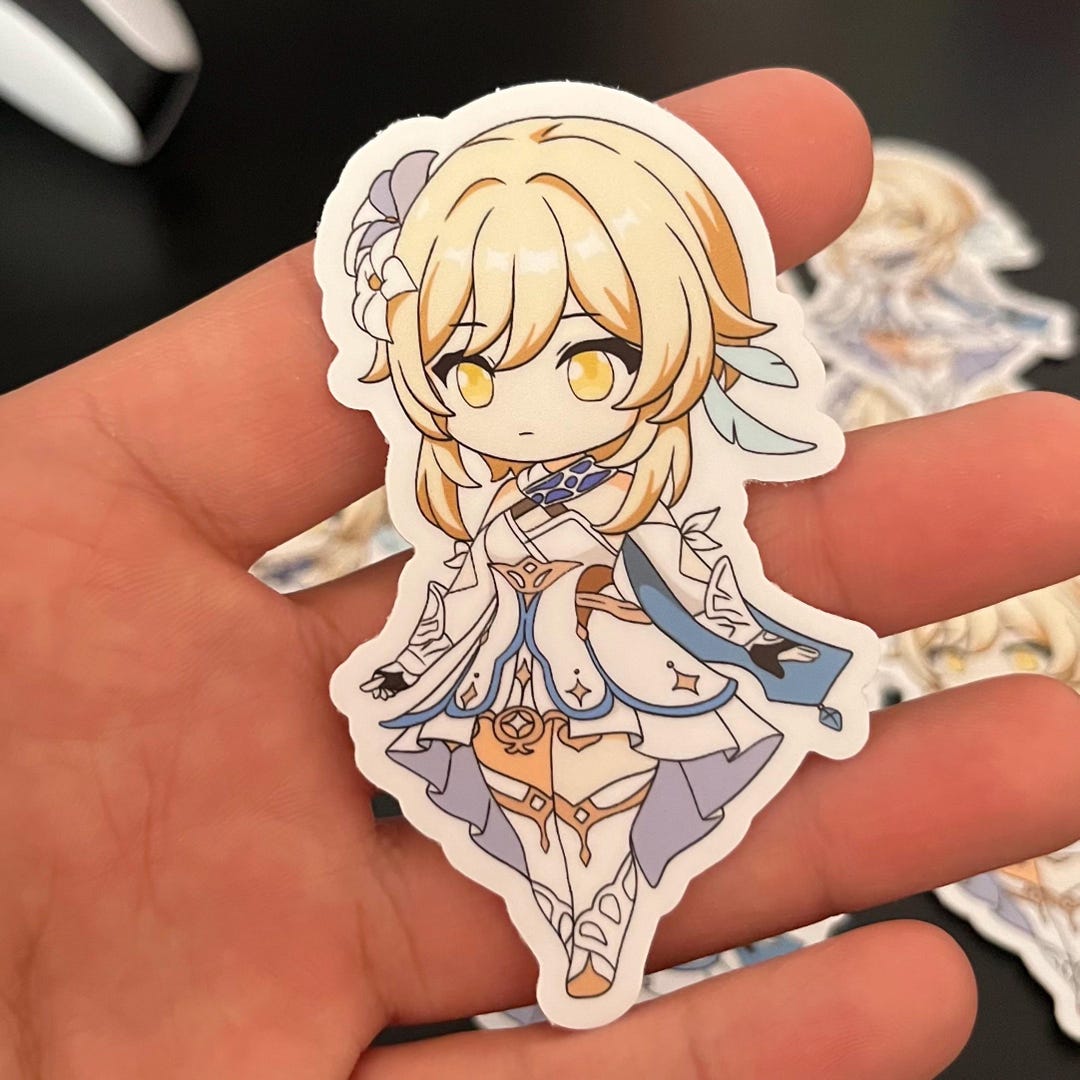 Lumine Chibi Sticker (genshin Impact ) - Etsy