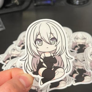A2 Chibi Sticker (Nier Automata)