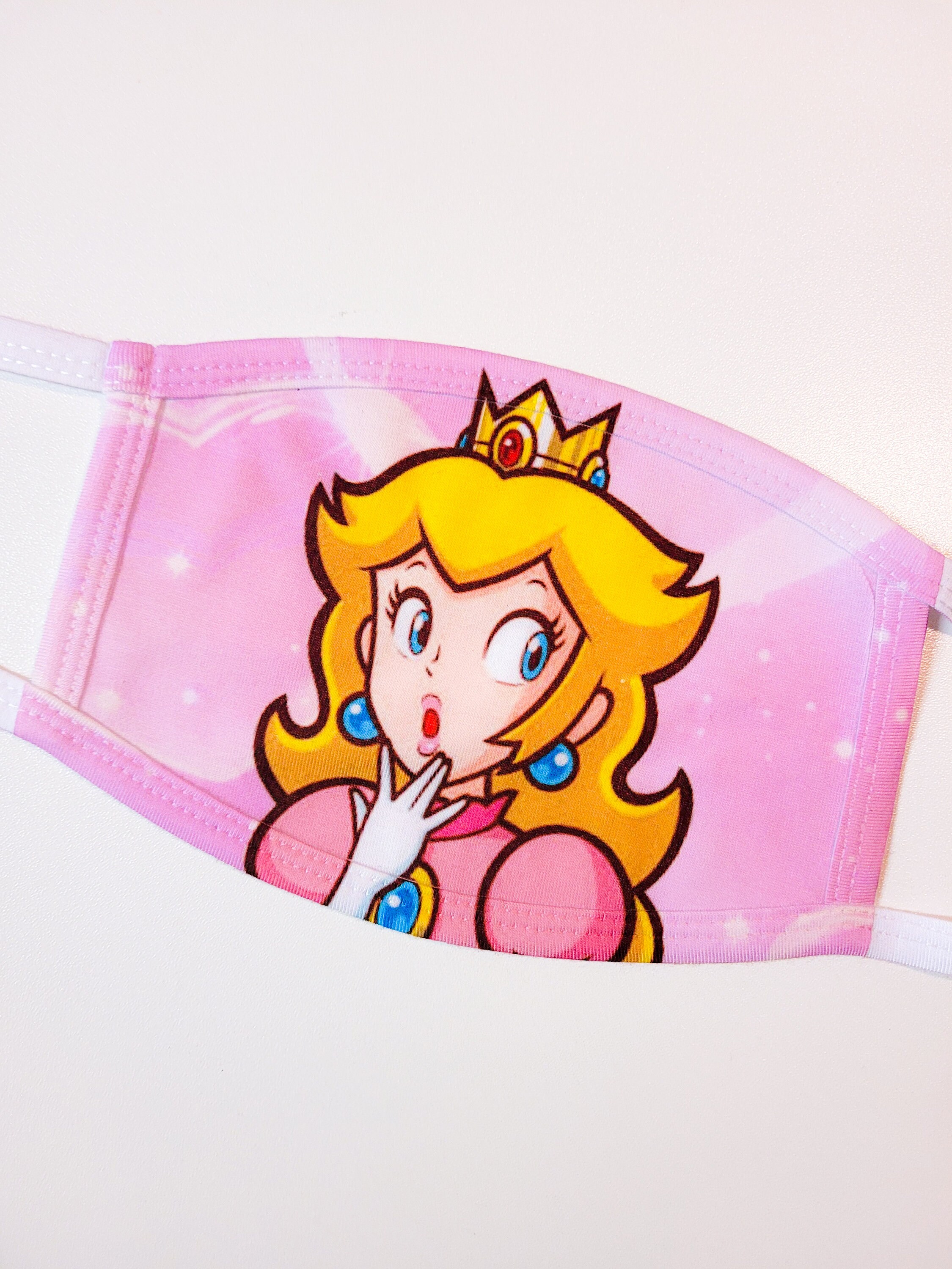 Princess Peach Face Mask | Etsy