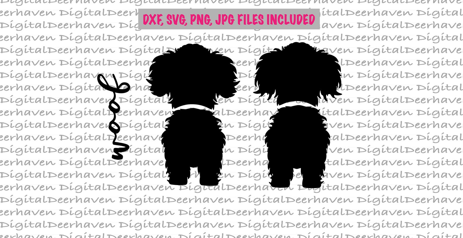 Cockapoo SVG PNG JPG Digital Cut Files. Dog Design Clip Art. - Etsy