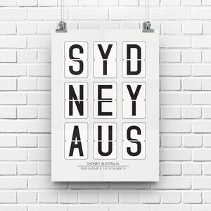 Sydney Print, Sydney Australie coordonne l’impression d’affiches