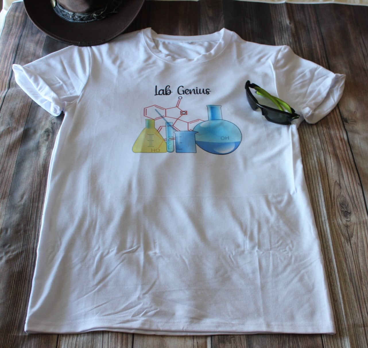 Custom Designed Men's TShirt Lab Genius Design Lab Etsy