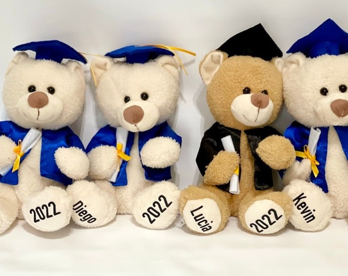 Personalized Graduation Bear: Keepsake Gift for Grads