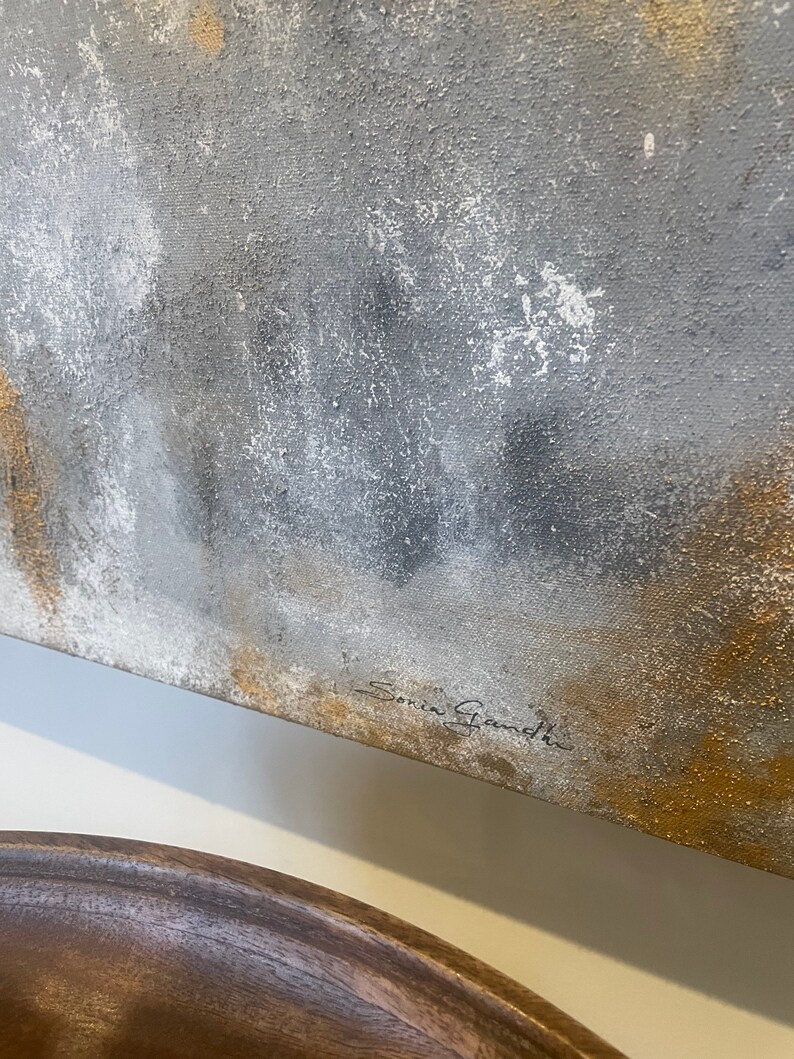 Custom Art - Guru Nanak Dev Ji - Sikh art - large painting - guru Nanak art - Waheguru- Diwali art image 7