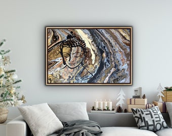 Buddha art - modern Buddha art - original Buddha art - spiritual art