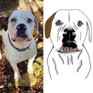 Custom Dog SVG, Custom Cartoon SVG, Custom Dog Graphic, Art Commission, Download Graphics, Bully Breed SVG, Pit Bull Lovers, Puppy Graphics
