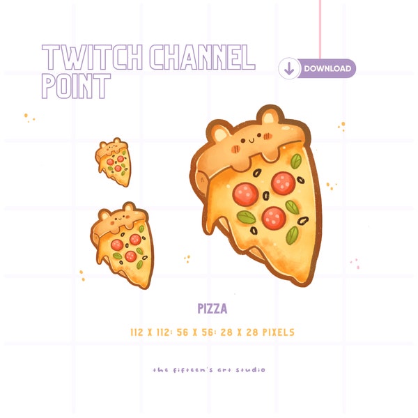 Streamers Twitch Pizza Etsy