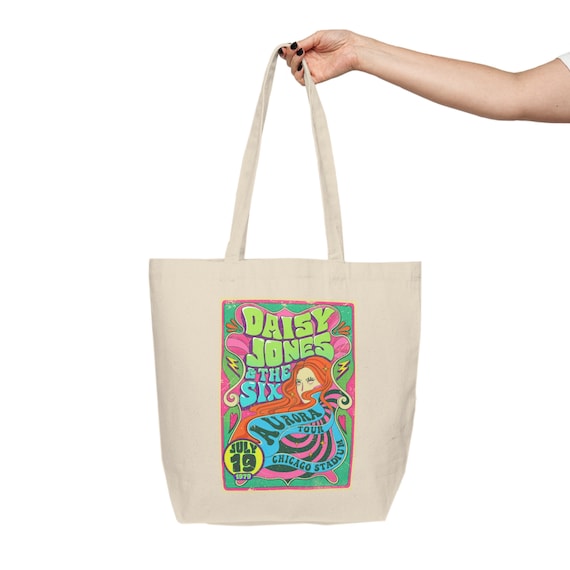 Daisy Jones the Six Tote Bag Bookish Tote Bag Taylor Jenkins