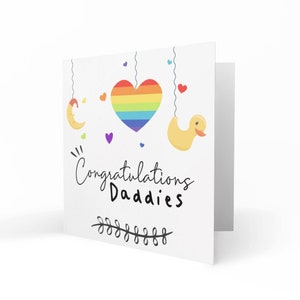 LGBTQ+ Cards | Congratulations Daddies