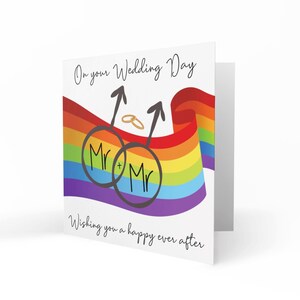 LGBTQ+ Cards | Mr & Mr Wedding: Happy Ever After