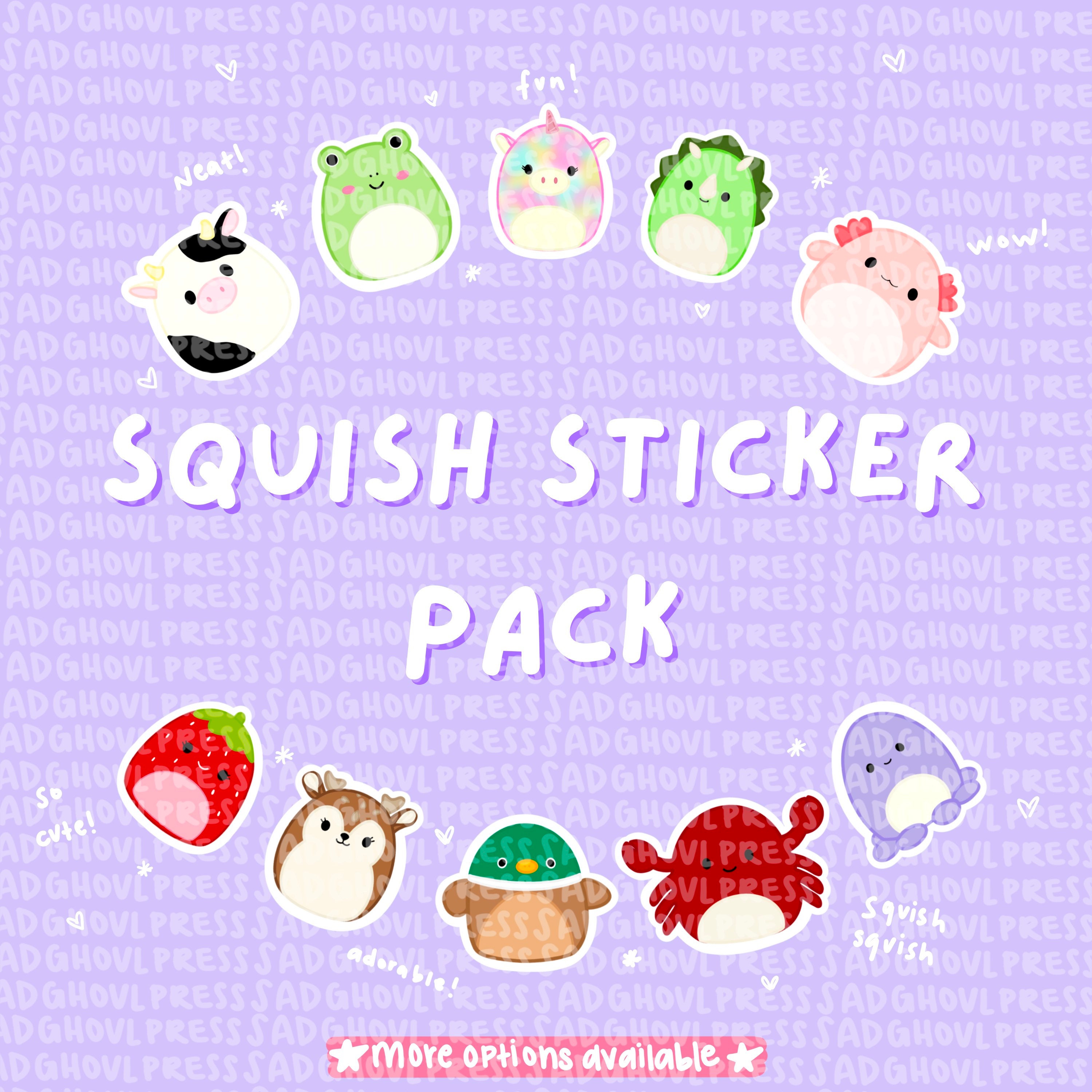 Squishmallow Stickers - Alisa's Ko-fi Shop - Ko-fi ❤️ Where creators get  support from fans through donations, memberships, shop sales and more! The  original 'Buy Me a Coffee' Page.