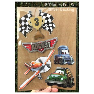 Car Themed Cake Charm / Topper Set image 8