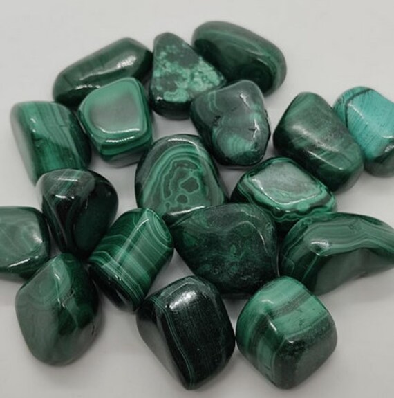 Pierre Roulée Malachite 2-2, 5cm Qualité Optimum Aa Du Congo Pour Soin Reiki Collection Gestion de L