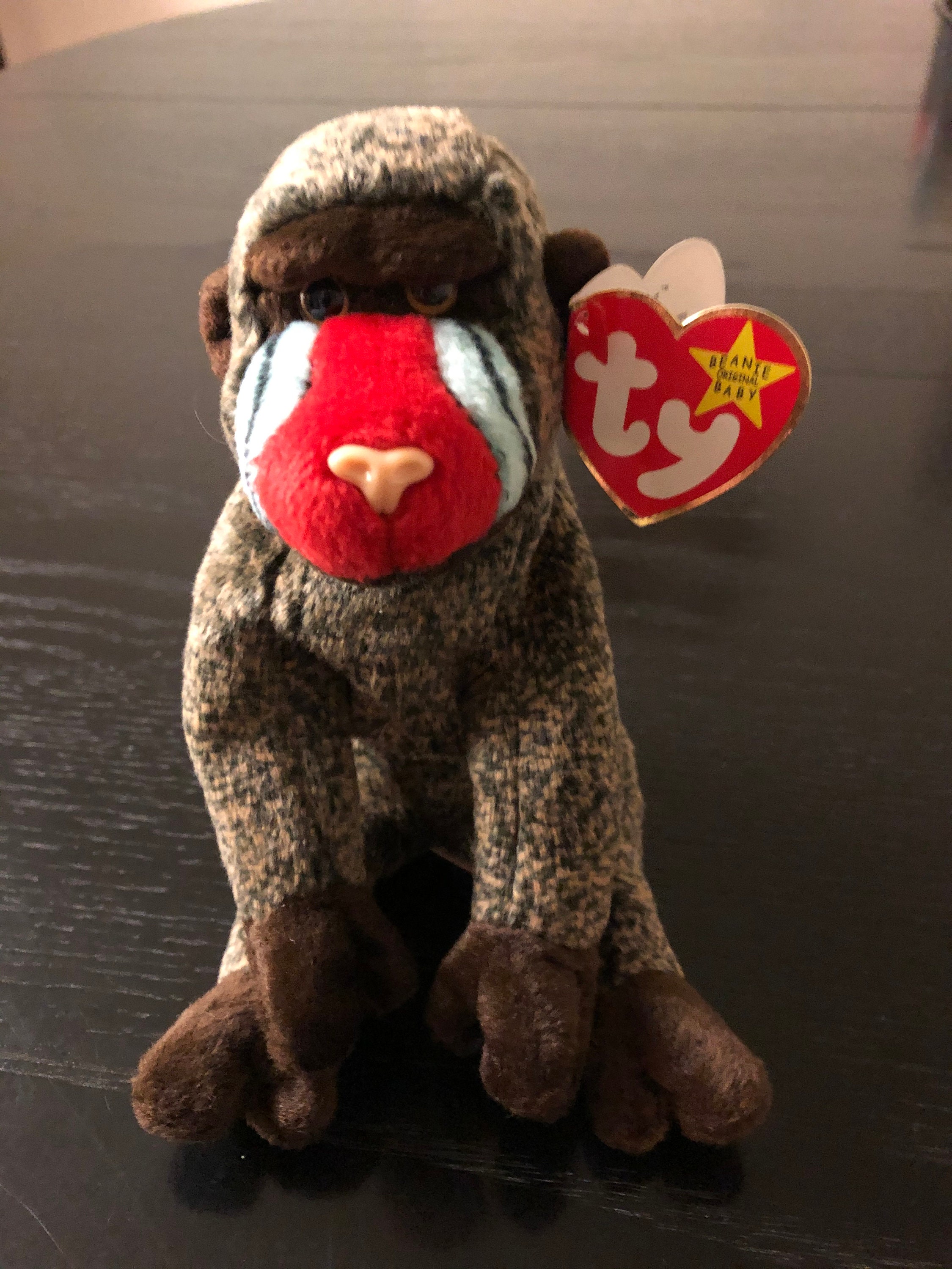 Cheeks Beanie Baby - Etsy