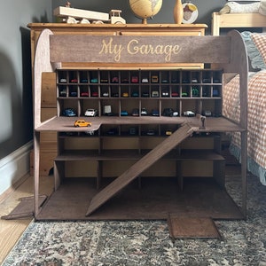 Wooden Toy Car Garage, Toys for Toddler, Toy Car Storage, Toy Car Parking, Garage Car Ramp, Baby Cars Storage, Christmas Gift
