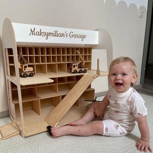 Baby Cars Storage, Hot Wheels Garage, Toy Car Storage, Wooden Toy Car Holder, Car Garage for Toddler, Toy Car Storage, Garage Car Ramp
