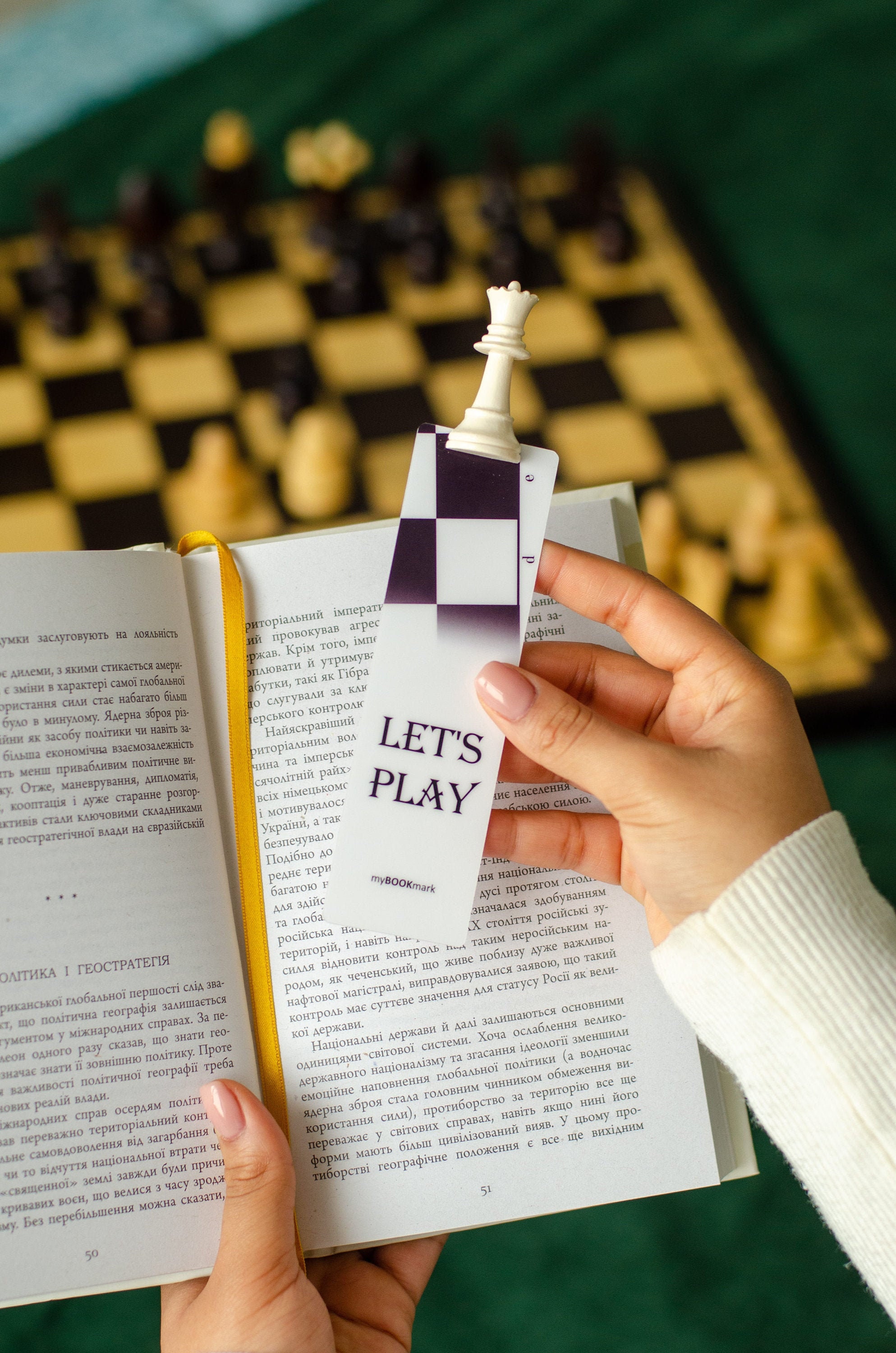 Handmade Chess Piece Bookmark Chess Queen Bookmark Unique Etsy