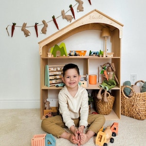 Personalized Montessori Bookshelf, Bookshelf for Kids, Montessori Shelf, Toddler Bookshelf, Montessori Furniture, Children Bookcase