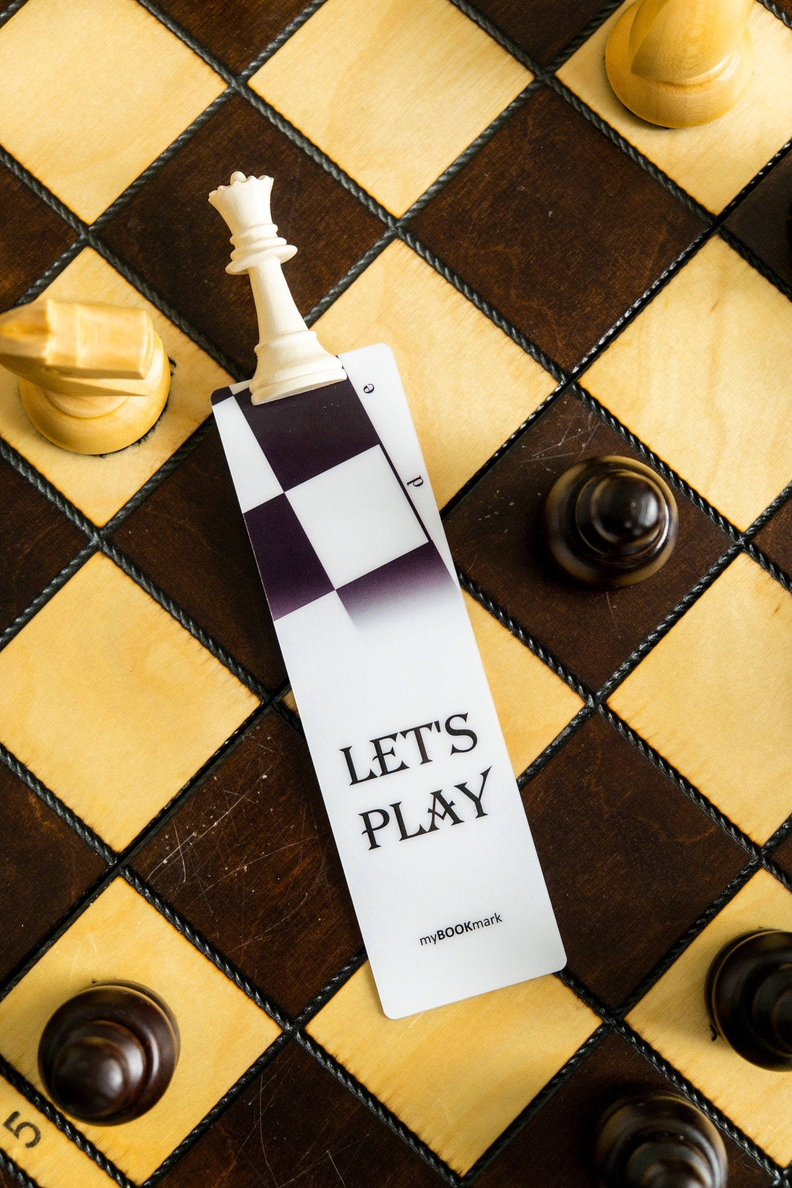 Chess Bookmark Chess Lover Gift Chess Queen Bookmark Unique Etsy