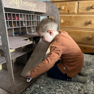 Car Garage, Toy Car Storage, Wooden Toy Car Garage, Hot Wheels Garage, Toy Car Parking, Garage Car Ramp, Christmas Gift, Hot Wheels Display