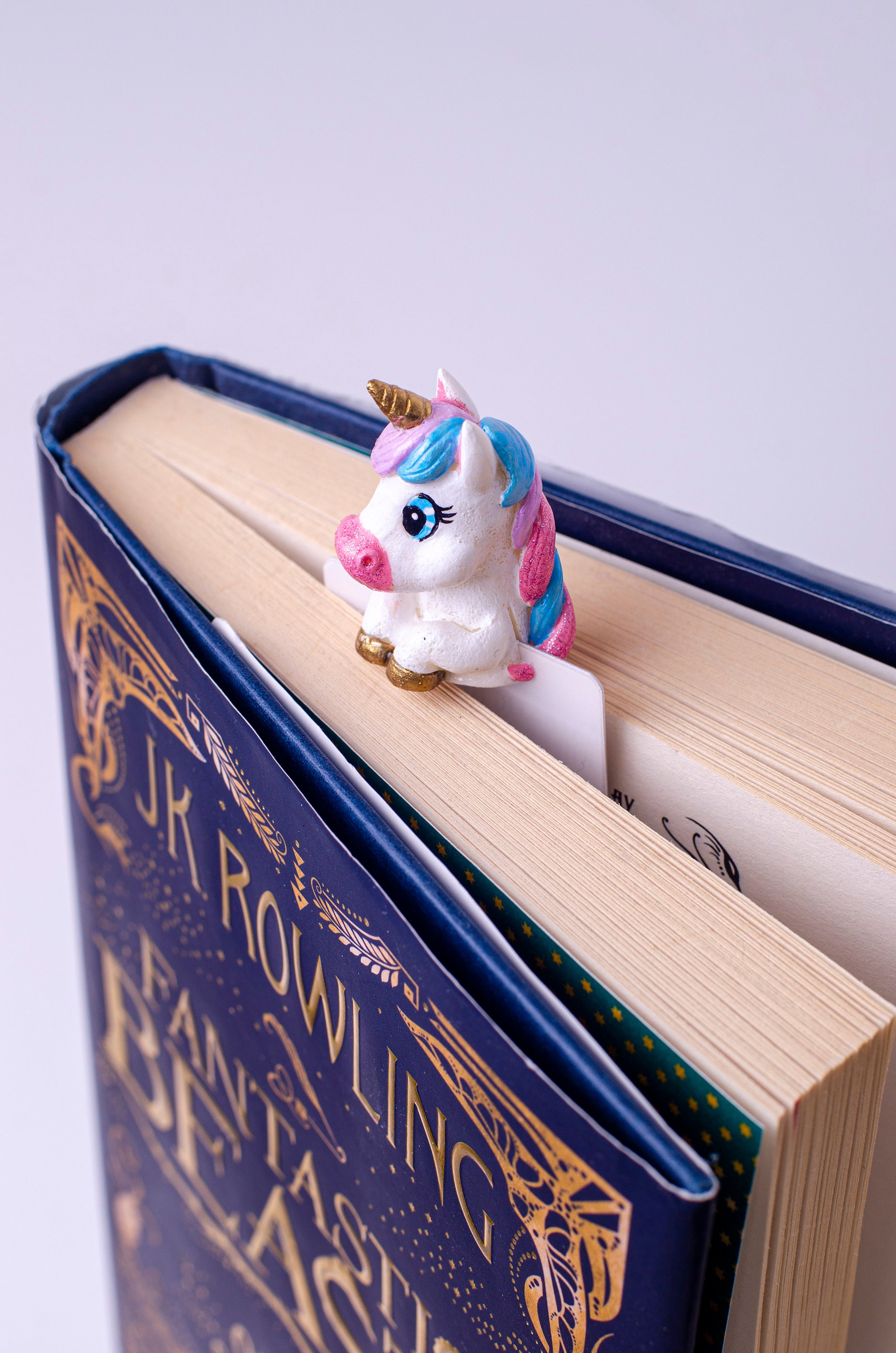 Unicorn Bookmark Gift for Kids Cute Unique Book mark for Teen Etsy