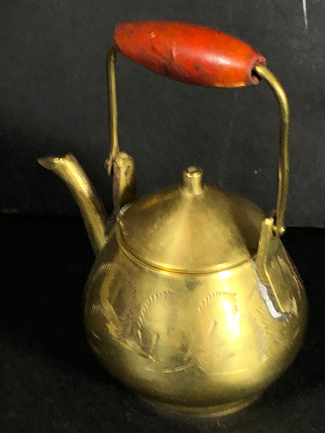Brass Teapot Etsy