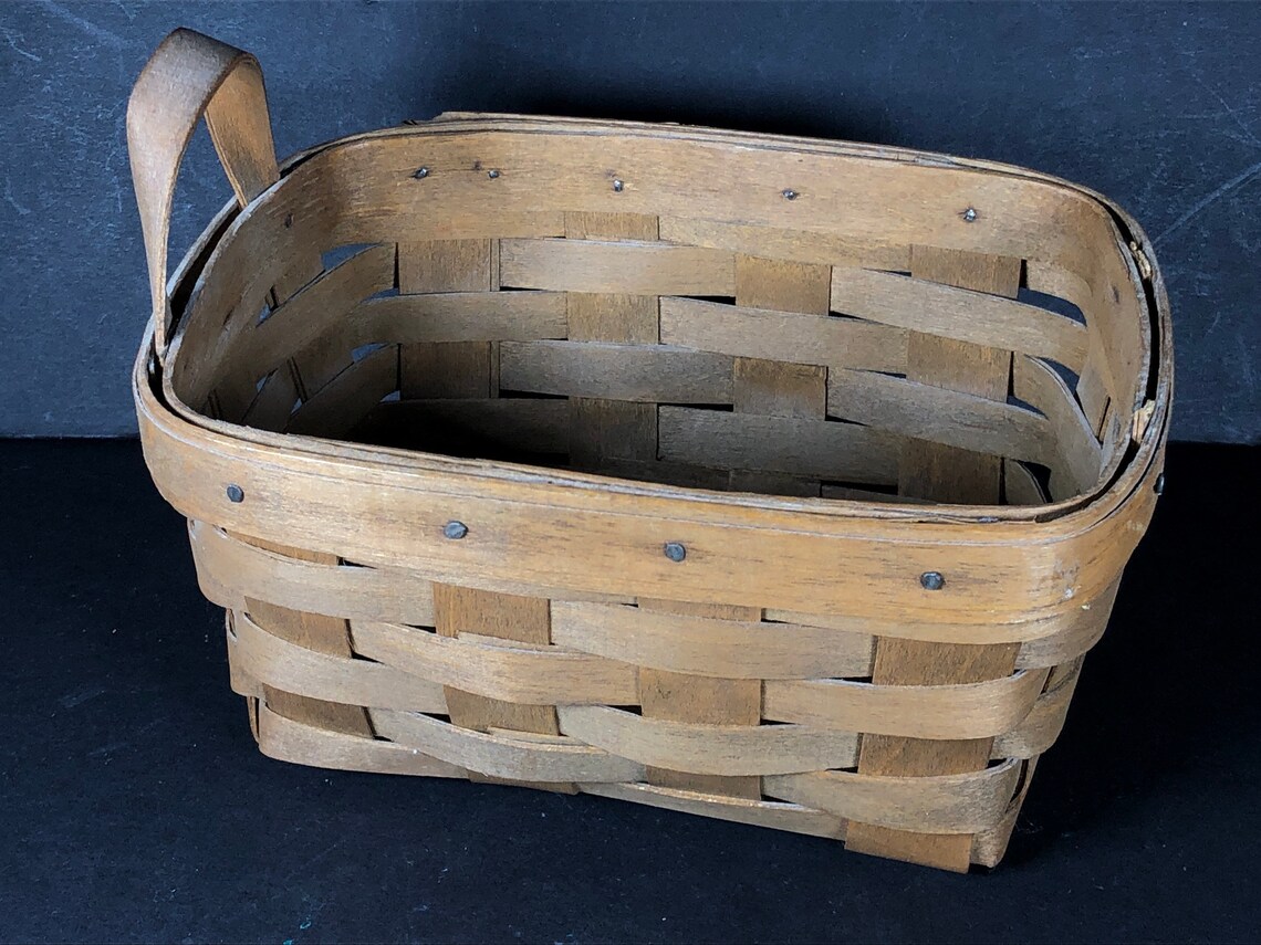 Longaberger basket 1983 Etsy