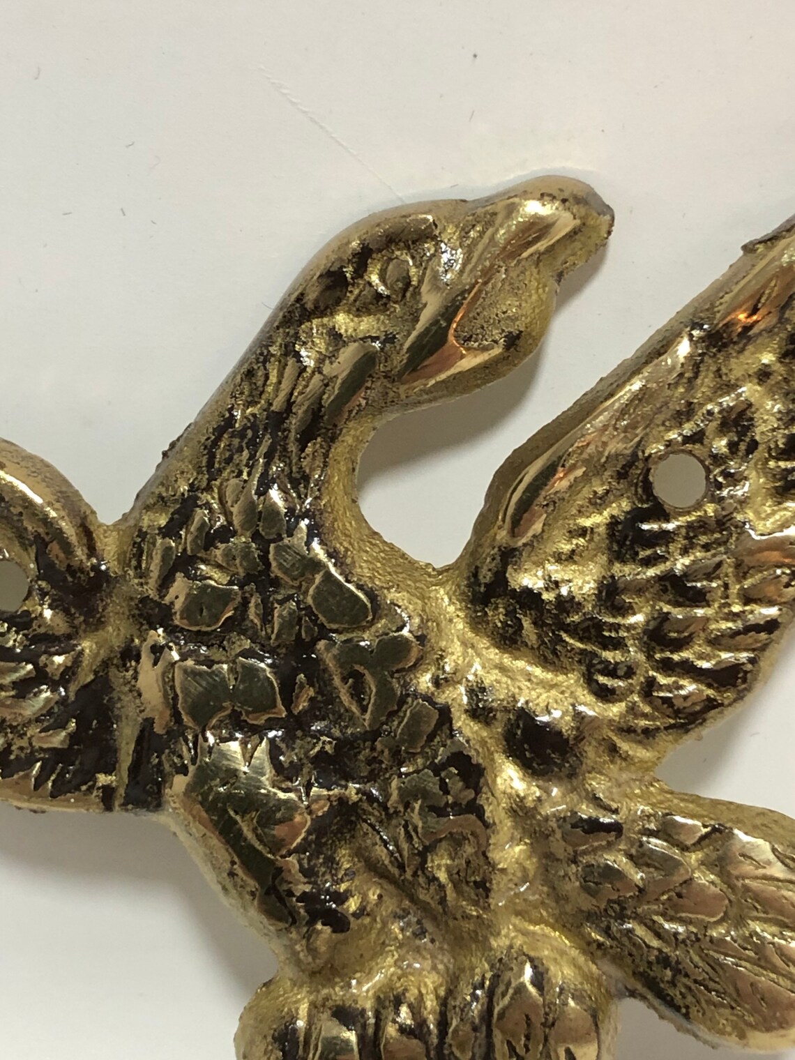 Brass Eagle wall hook Etsy