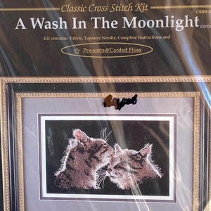 Classic Cross Stitch Kit &quot;A Wash In The Moonlight&quot; (unopened)