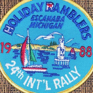 Vt. 24e internationale rally van Holiday Ramblers 1988 - Escanaba (Michigan)