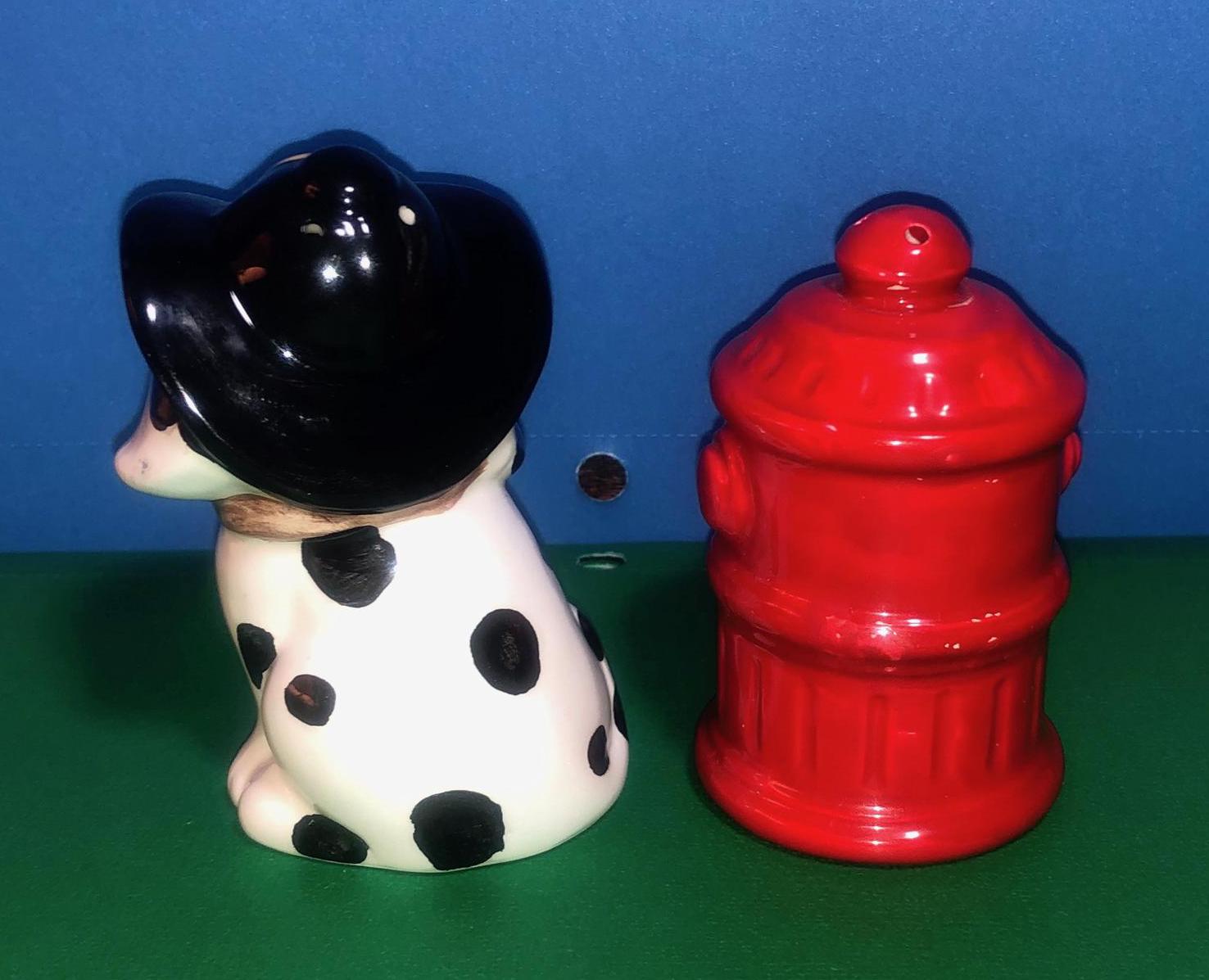 Feuerwehrmann Salz- Und Pfefferstreuer Set – Magnetisch, Keramik, Ca. 10 Cm – Lustige Küchendeko