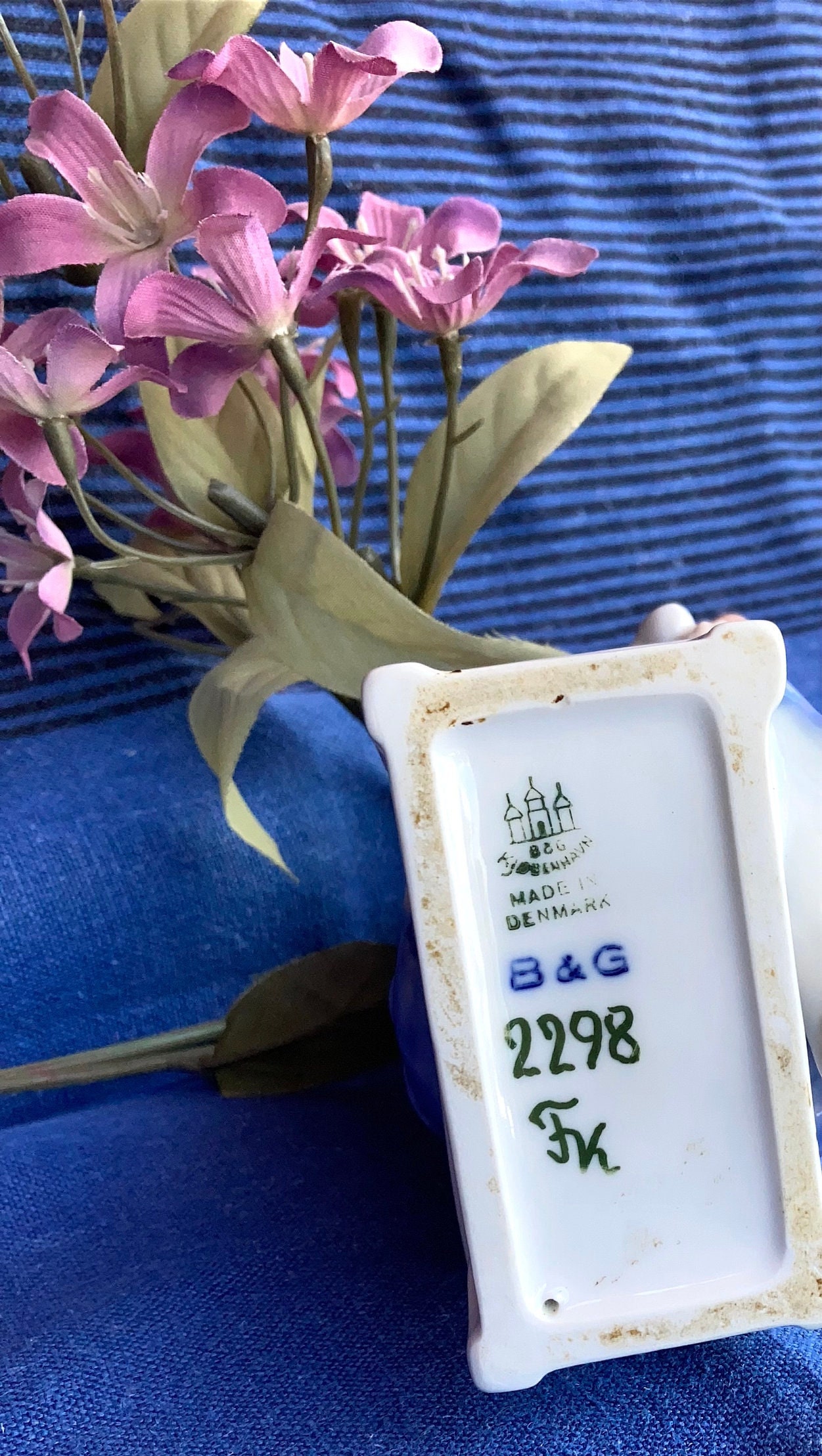 ヴィンテージ - ロイヤルコペンハーゲン B&G「イダの花」磁器 