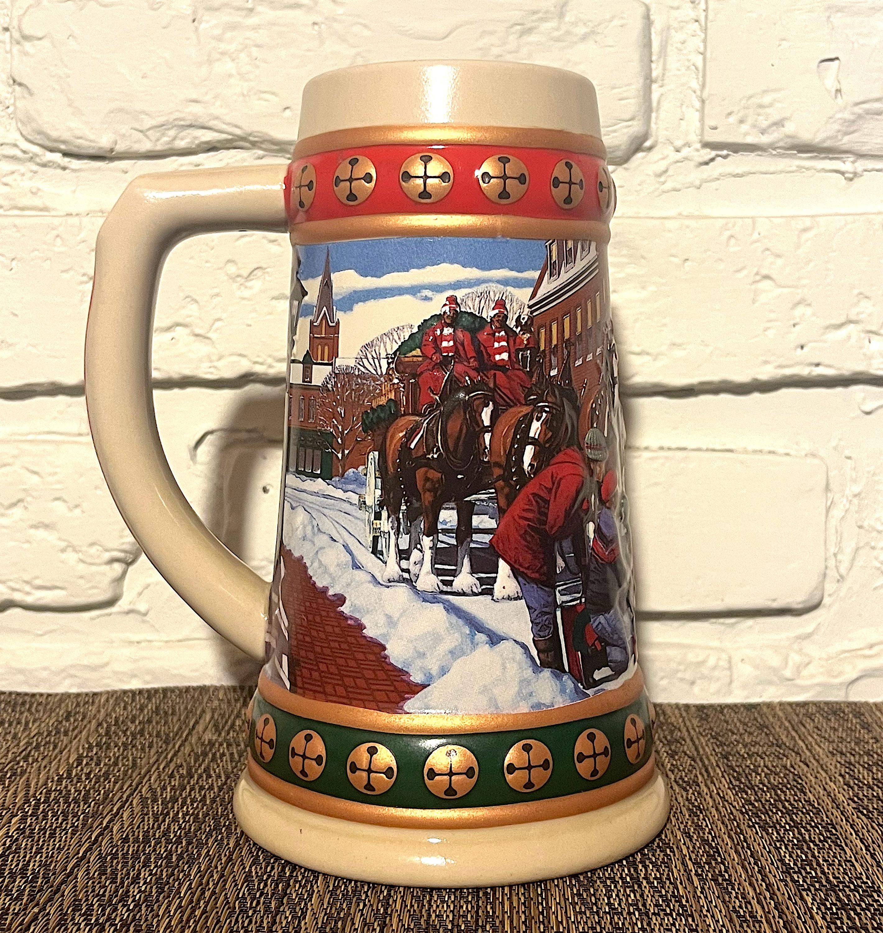 1993 Budweiser Holiday Stein