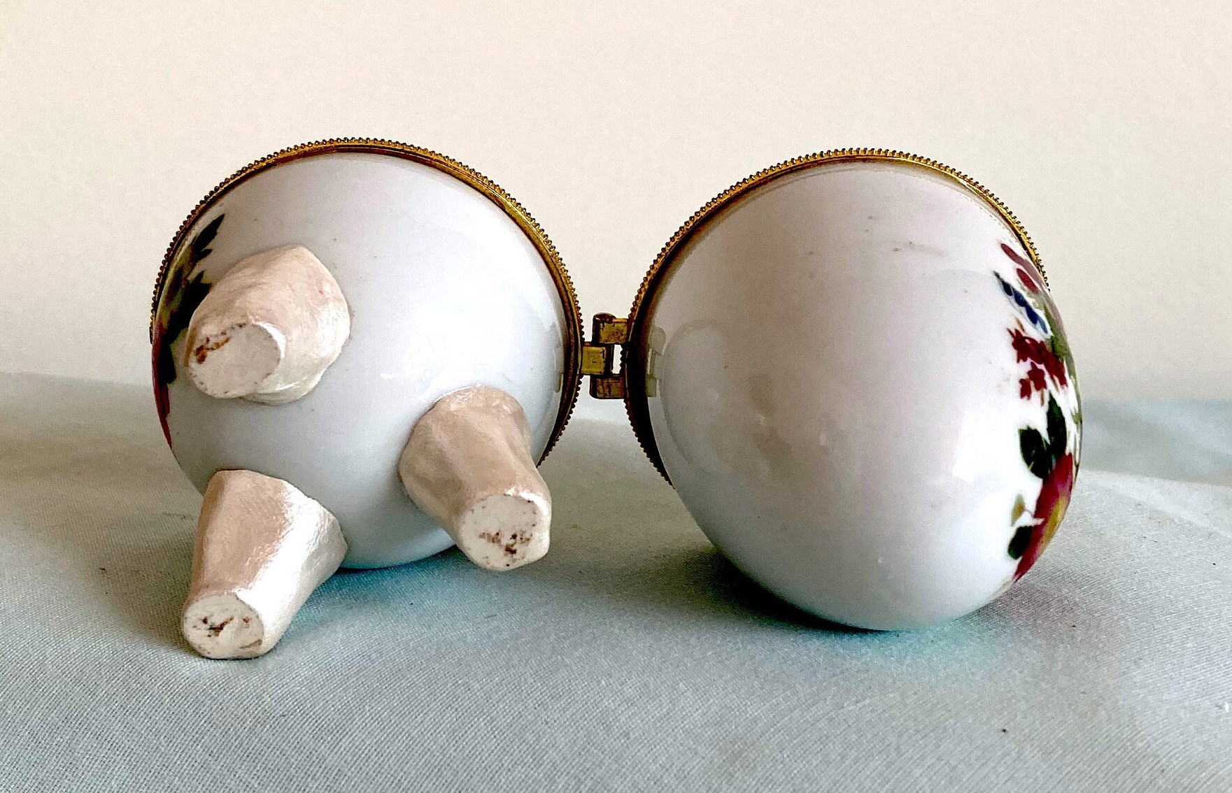 ヴィンテージ磁器製卵型小物入れ - Etsy 日本