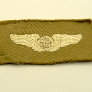 Vintage - U.S. Army Air Force Technical Observer Wings Patch