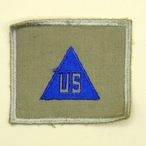 Vintage - WW2 Era, U.S.ARMY &quot;U.S. Civilian in Field&quot; Patch
