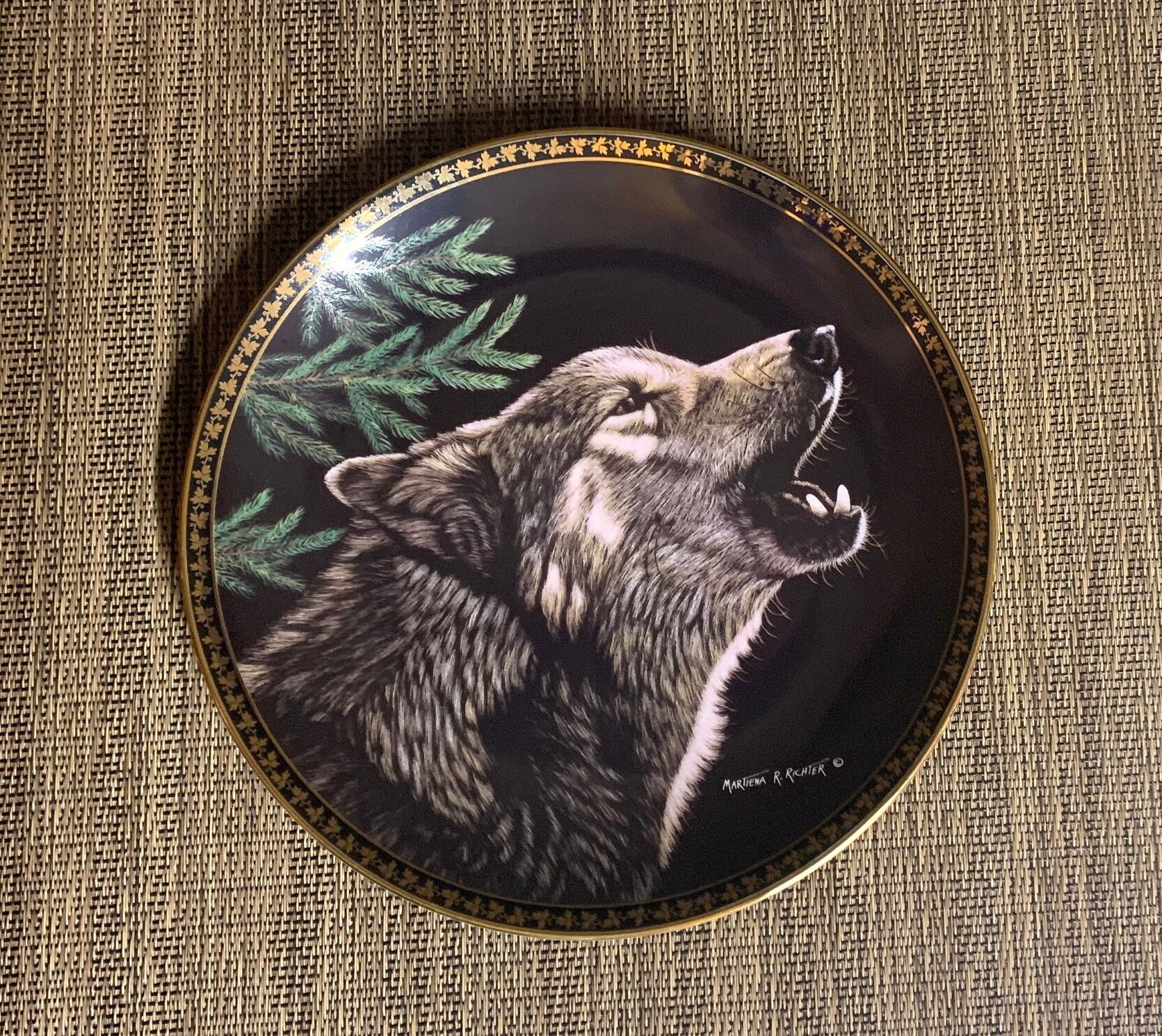 Vintage 1995 Hamilton Collection moon Song the - Etsy