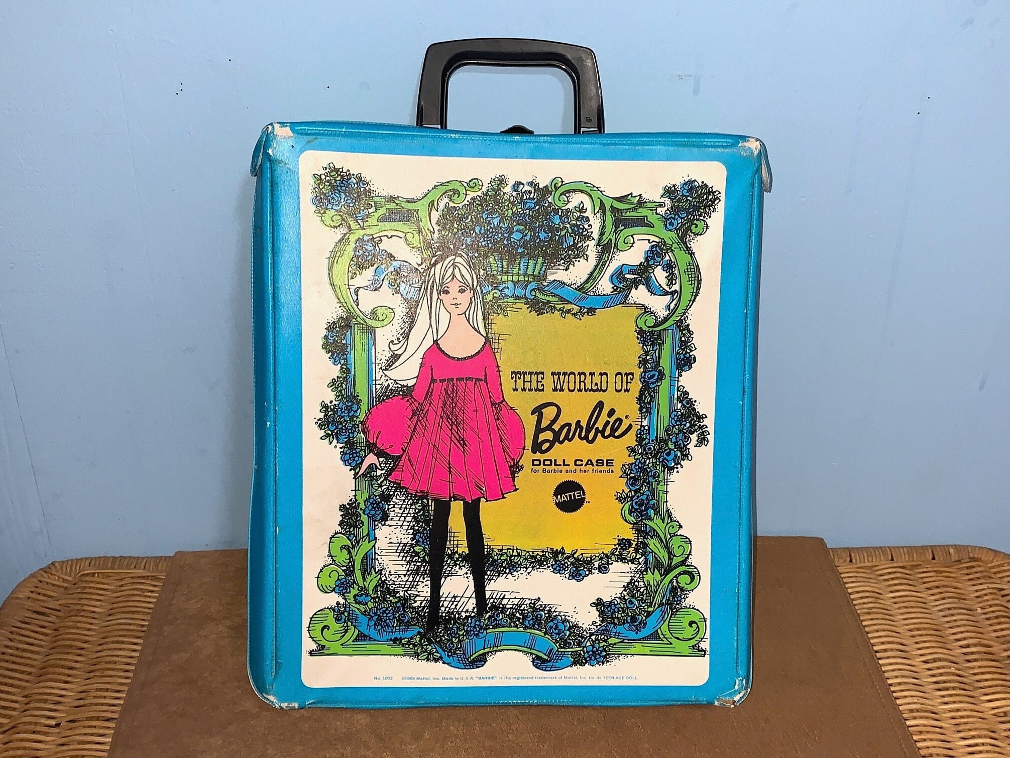 Vintage 1968 the World of Barbie Doll Case by Mattel Etsy