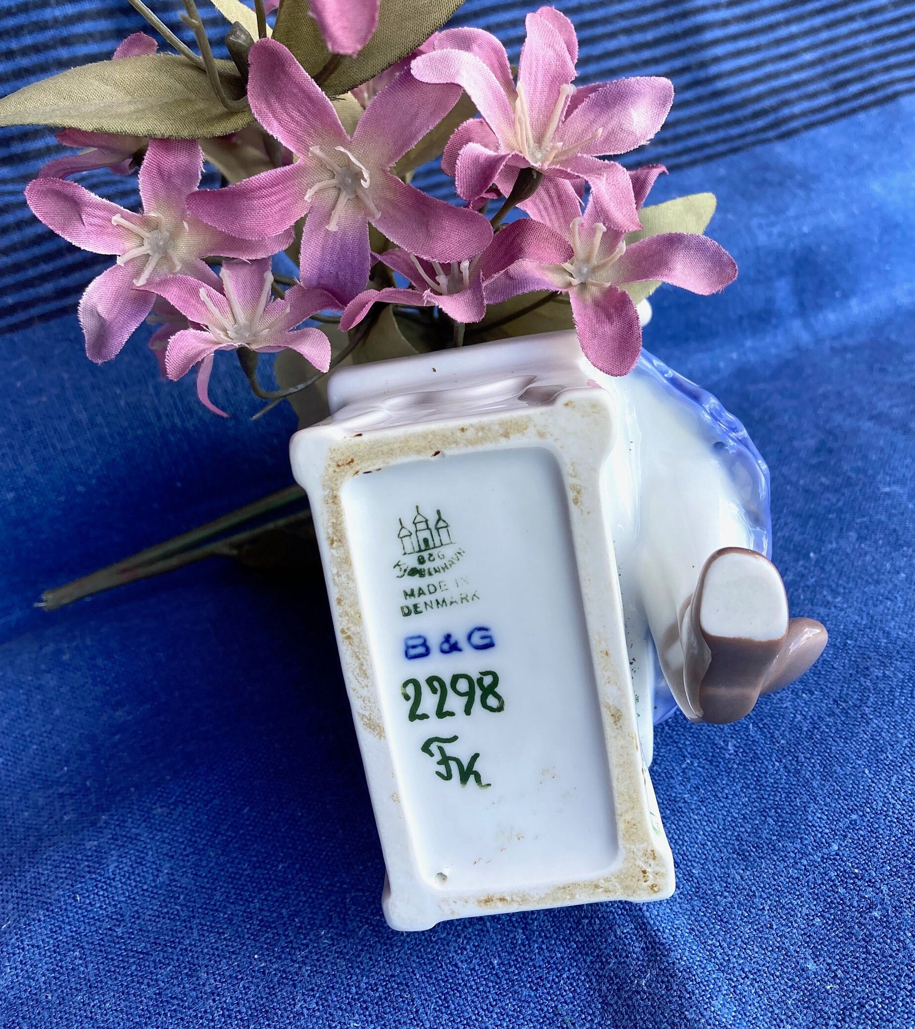 ヴィンテージ - ロイヤルコペンハーゲン B&G「イダの花」磁器 