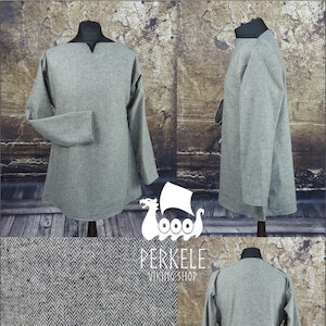 100% wool viking tunic