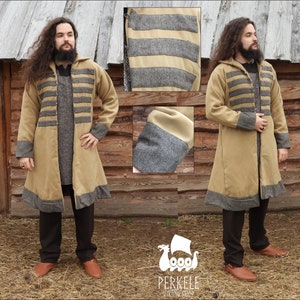 Viking kaftan coat Early medieval Historical reconstruction