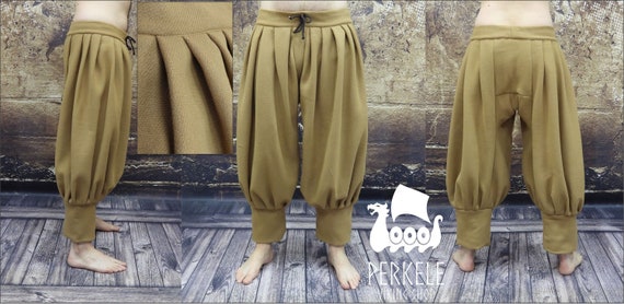 Woolen Viking Trousers, Pants, Viking Clothes, Hedeby, Baggy Pants, Baggy  Trpusers -  Sweden