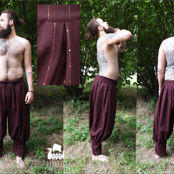 Woolen viking trousers, pants, viking clothes, Hedeby