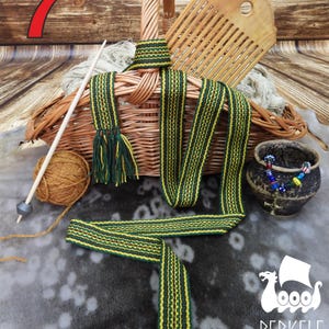 Viking hand woven woolen belt, available 15colors :)