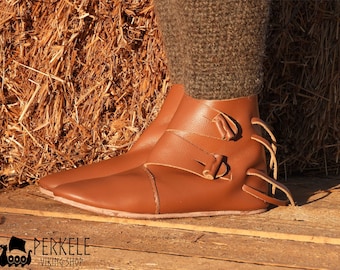 Viking shoes type Jorvik size 38 made of 100% natural cowhide leather