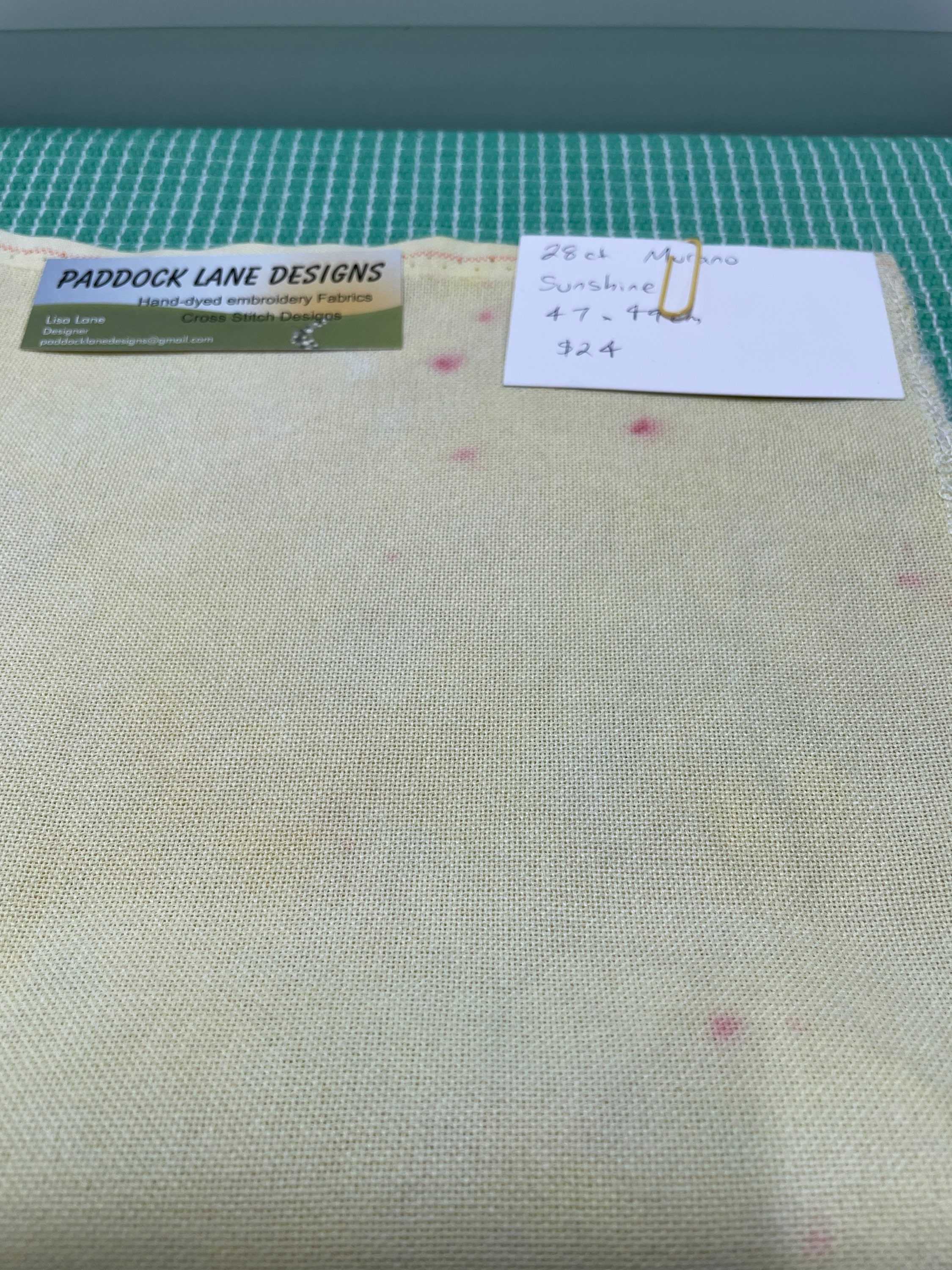 Craft Supplies & Tools Sewing & Fiber 28 Count Buttermilk Yellow